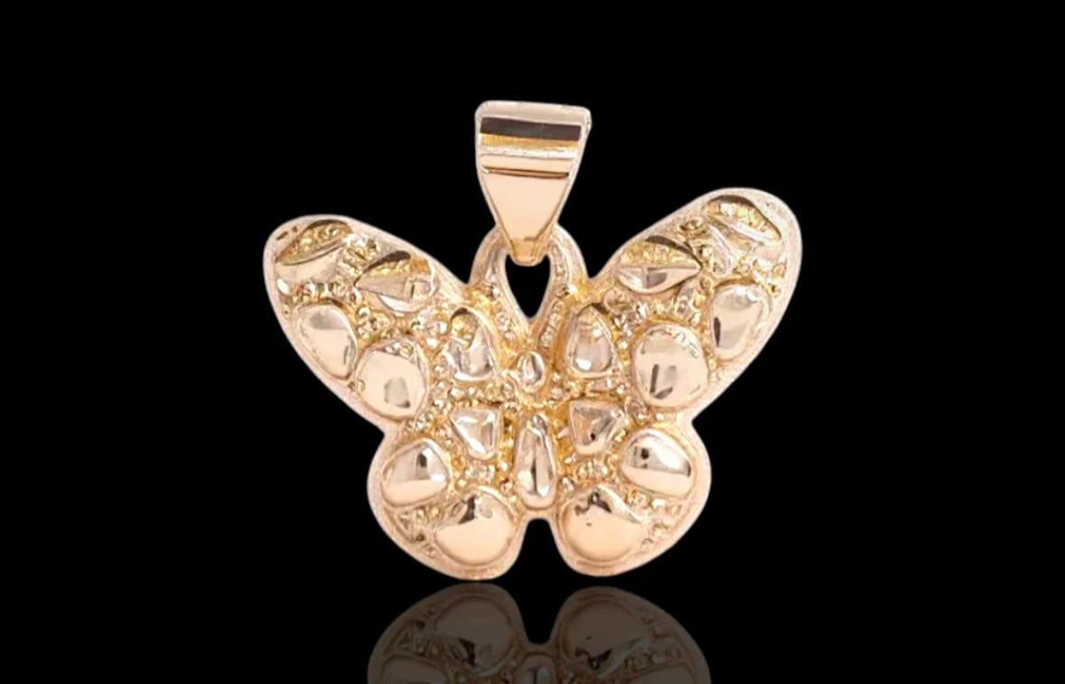 Butterfly Nugget Necklace
