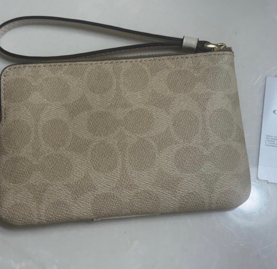 Coach Tan Wallet