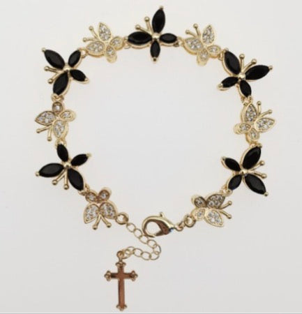 Black Butterfly bracelet