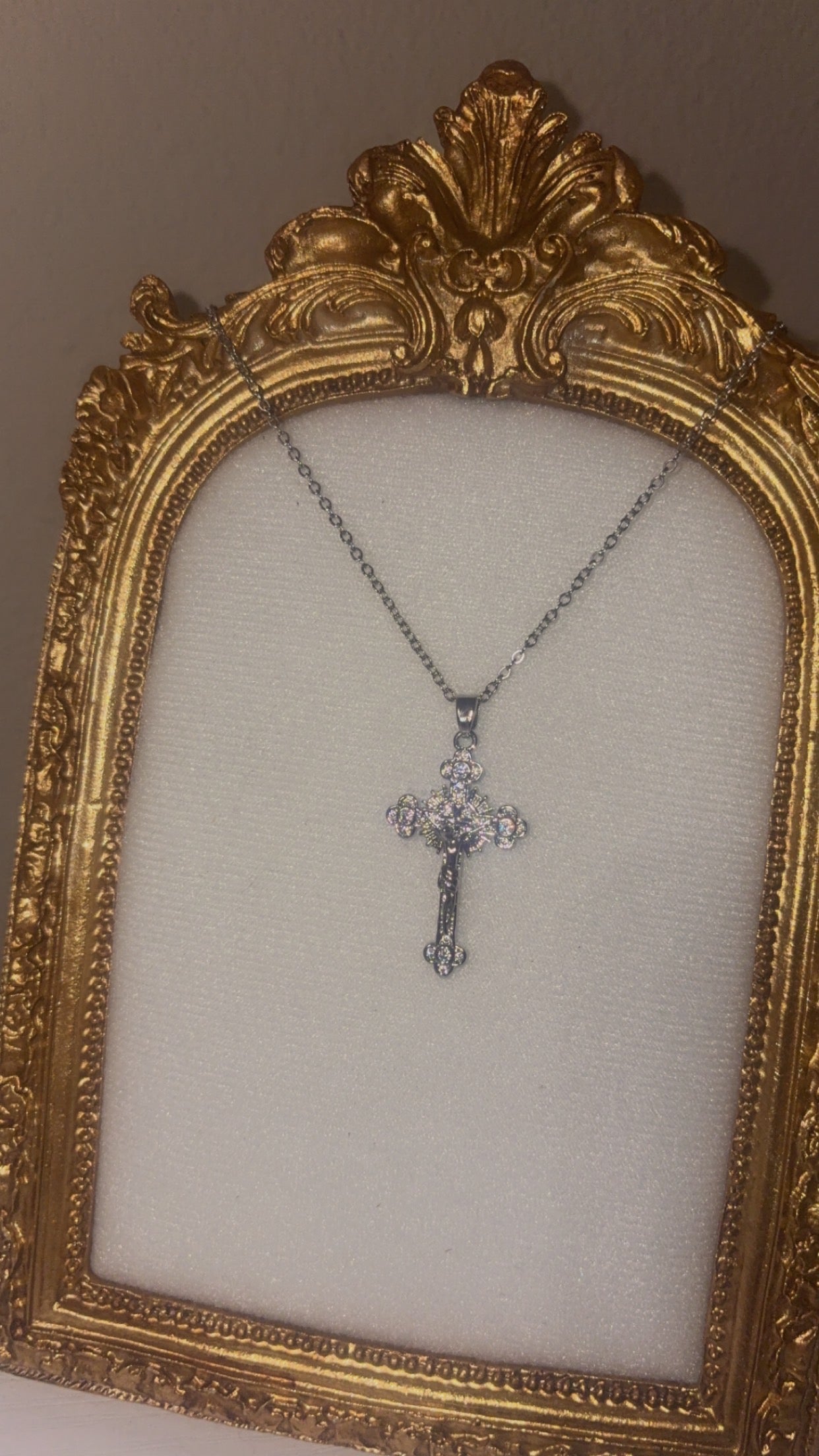Jesus Silver Cross