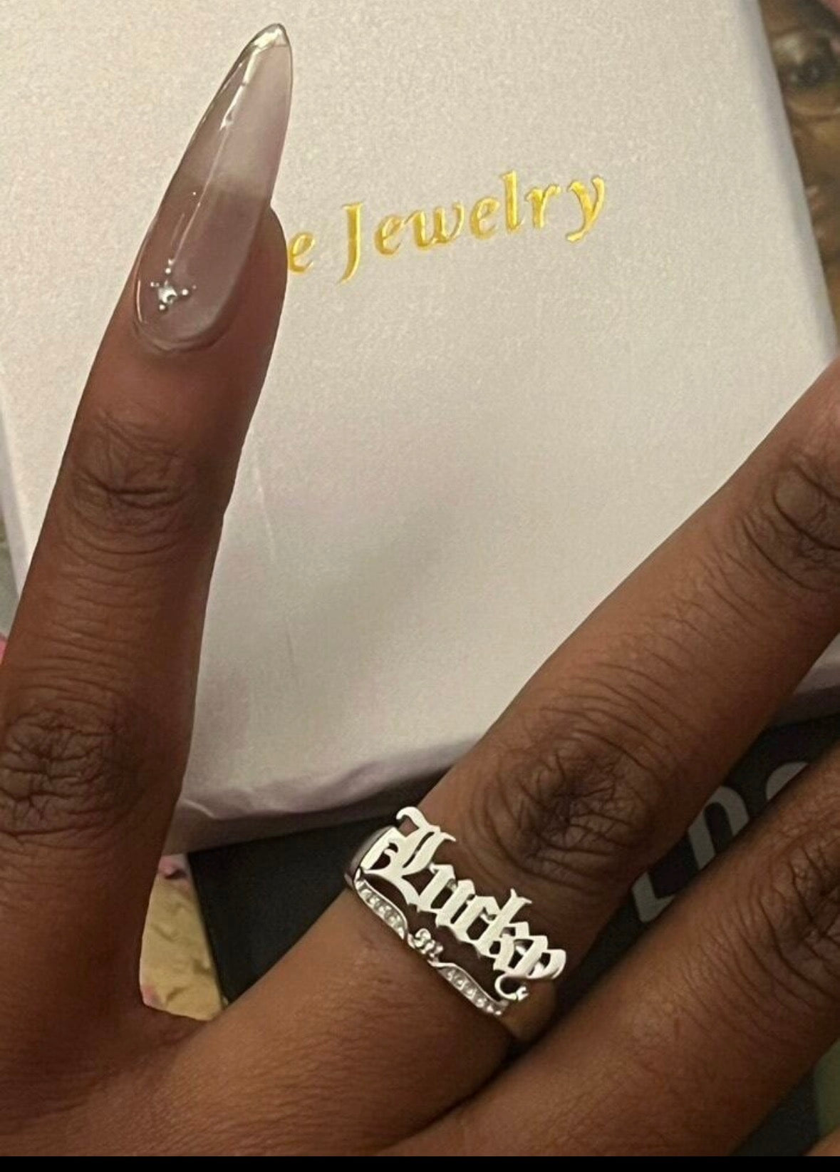 Custom Name Rings