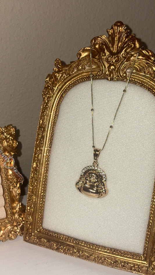 Gold Buddha Necklace