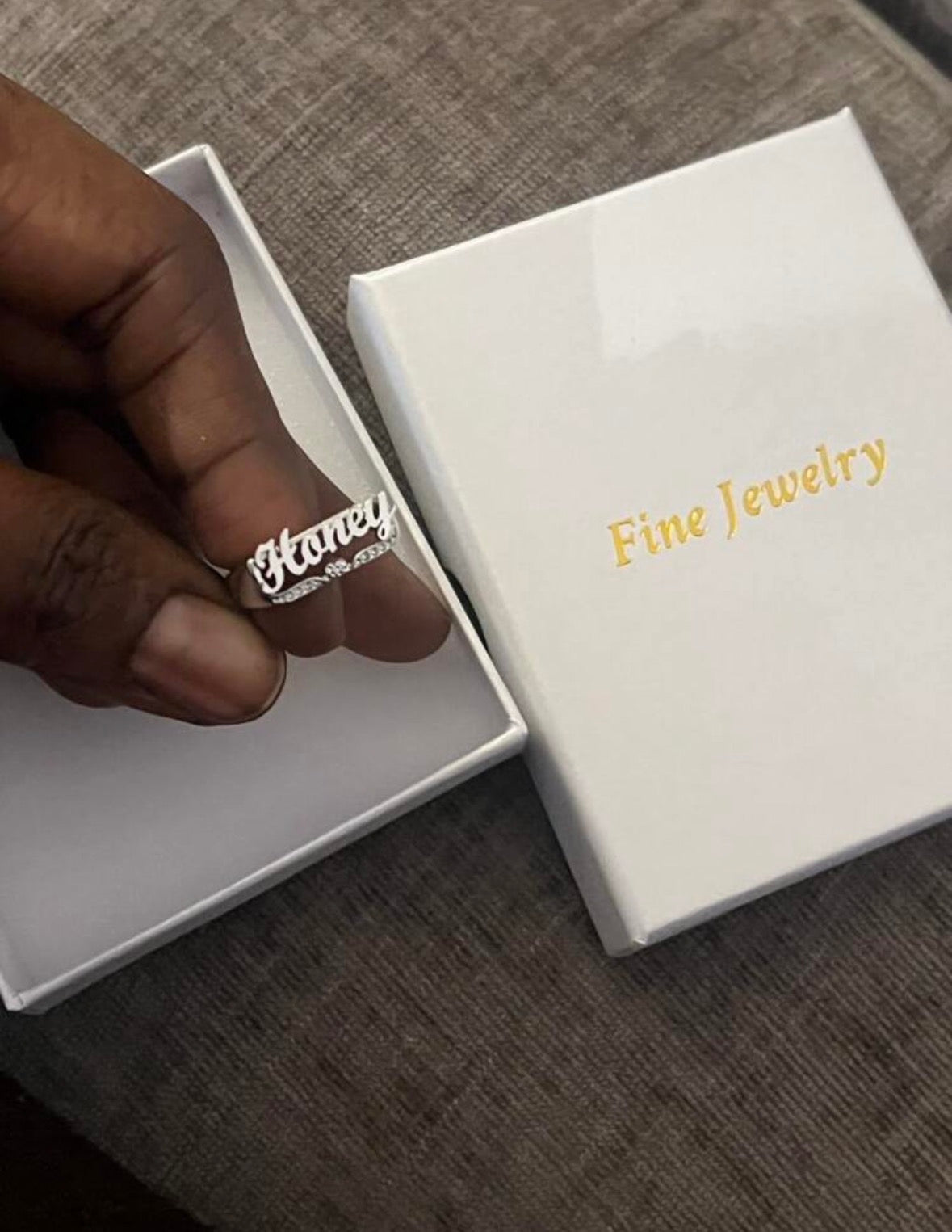 Custom Name Rings