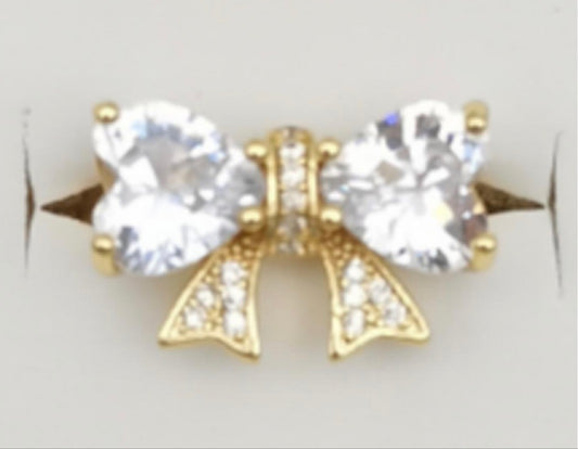 Clear Bow Ring